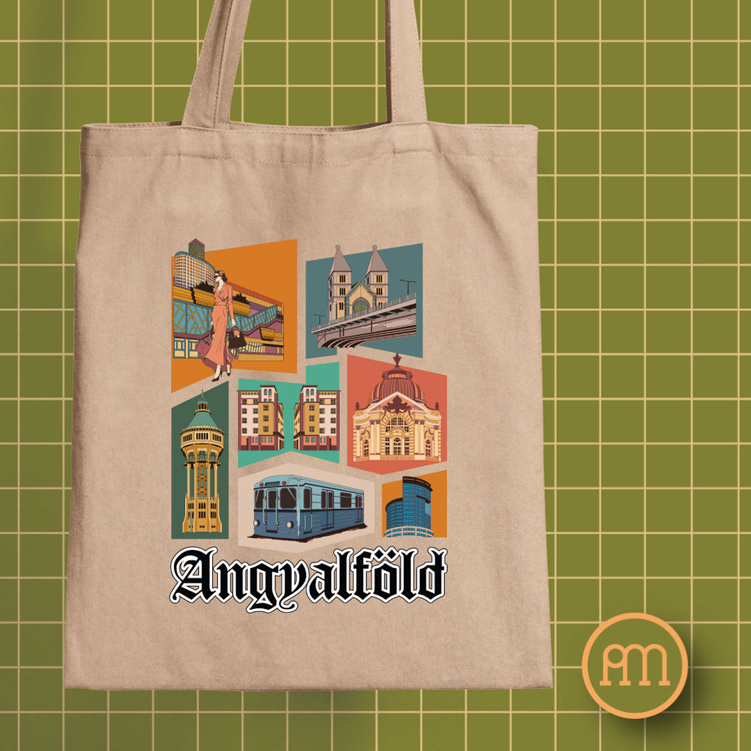 Angyalföld Montázs - vászontáska