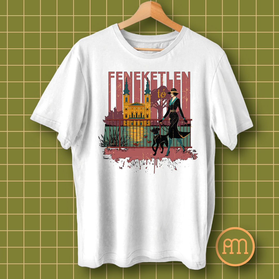 Feneketlen tó - retró póló