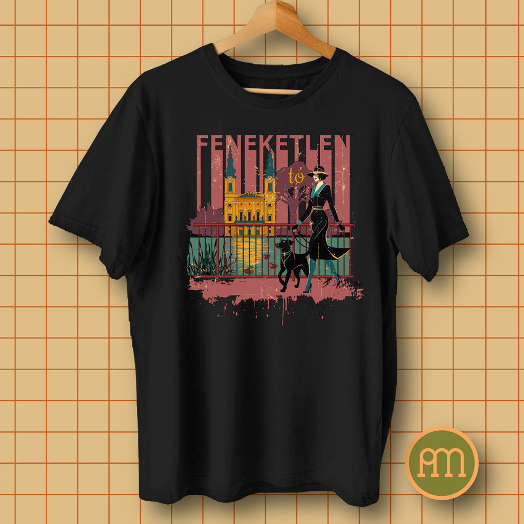 Feneketlen tó - retró póló