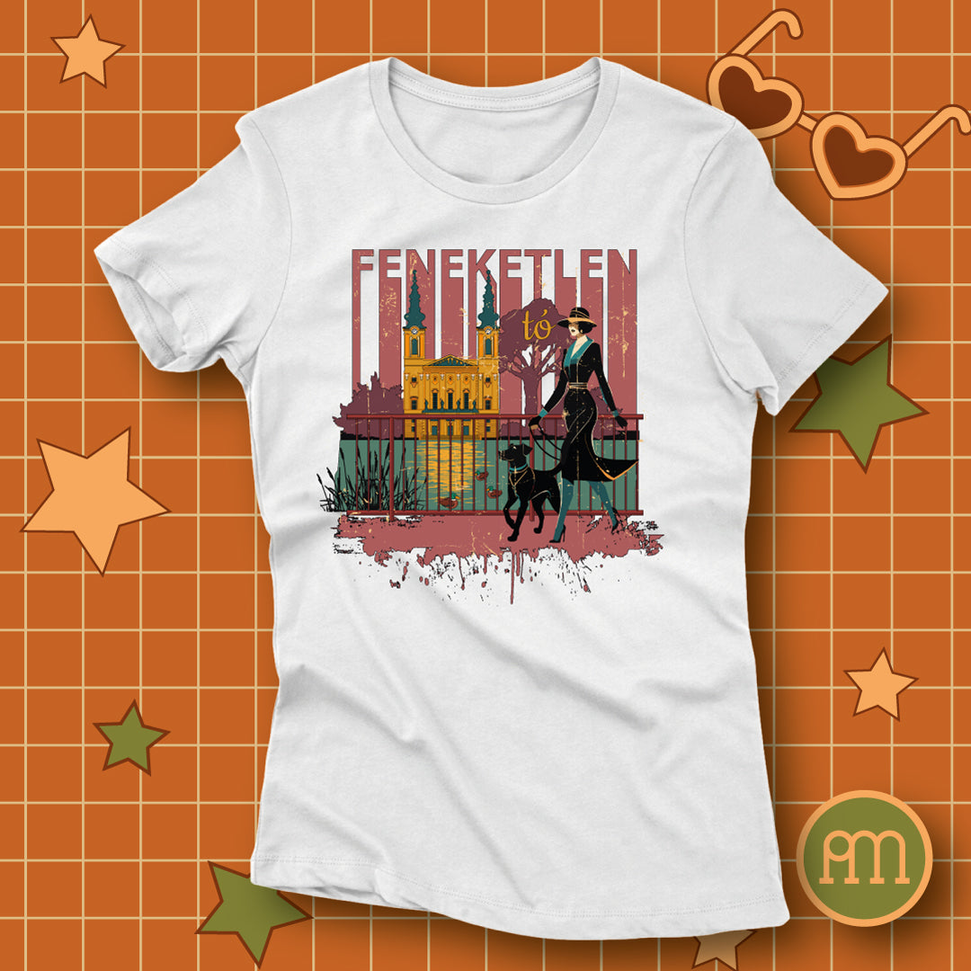 Feneketlen tó - retró póló