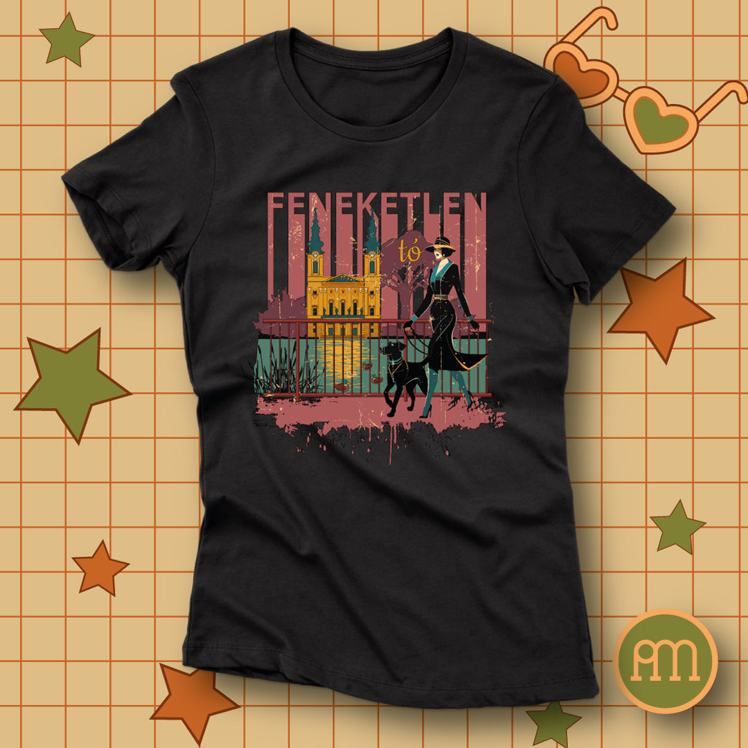 Feneketlen tó - retró póló