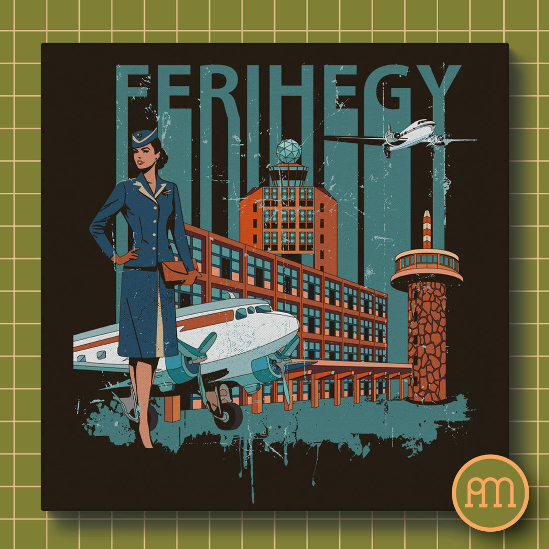 Ferihegy Retró - falikép
