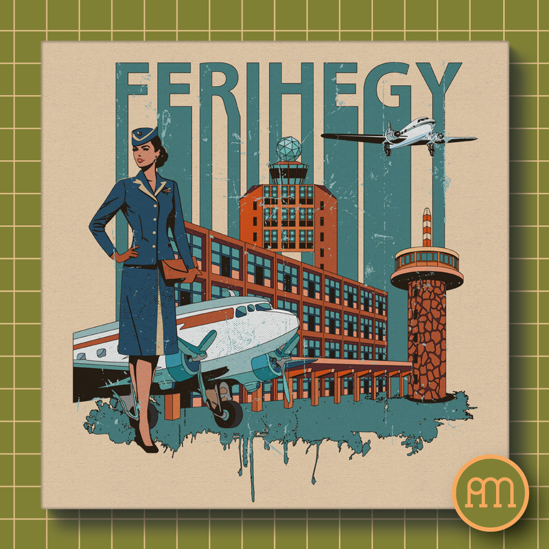 Ferihegy Retró - falikép
