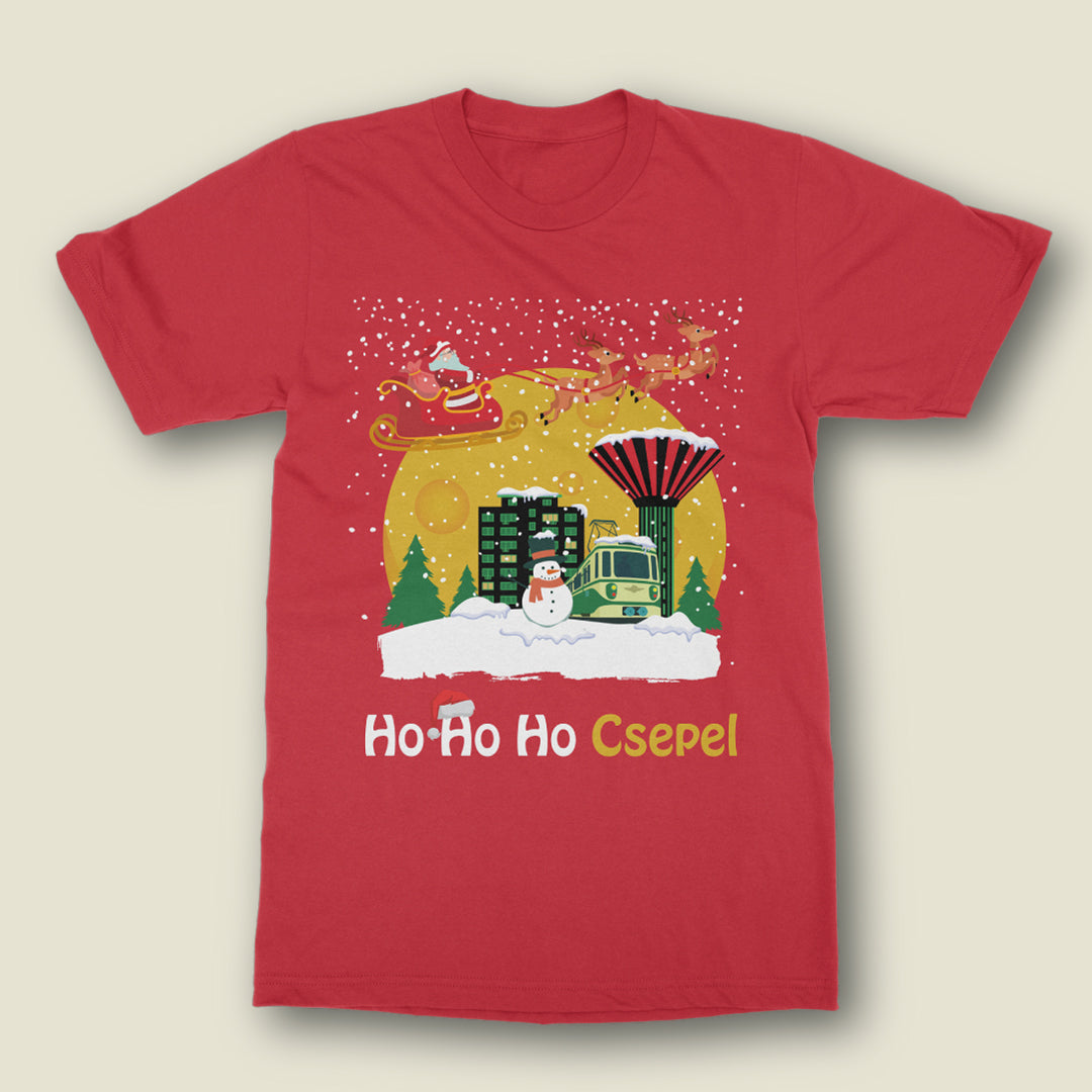 Ho Ho Ho Csepel - póló