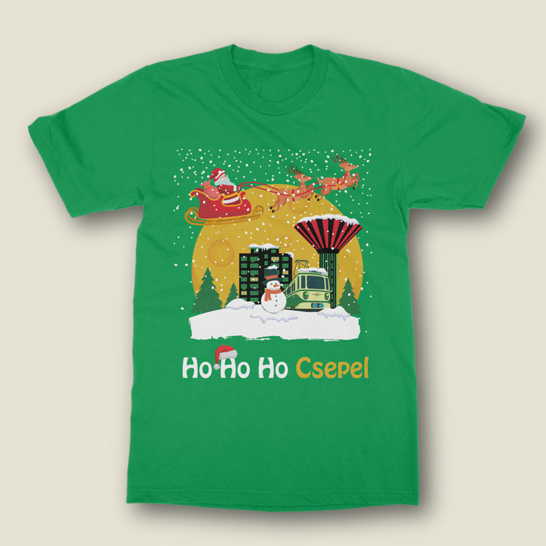 Ho Ho Ho Csepel - póló