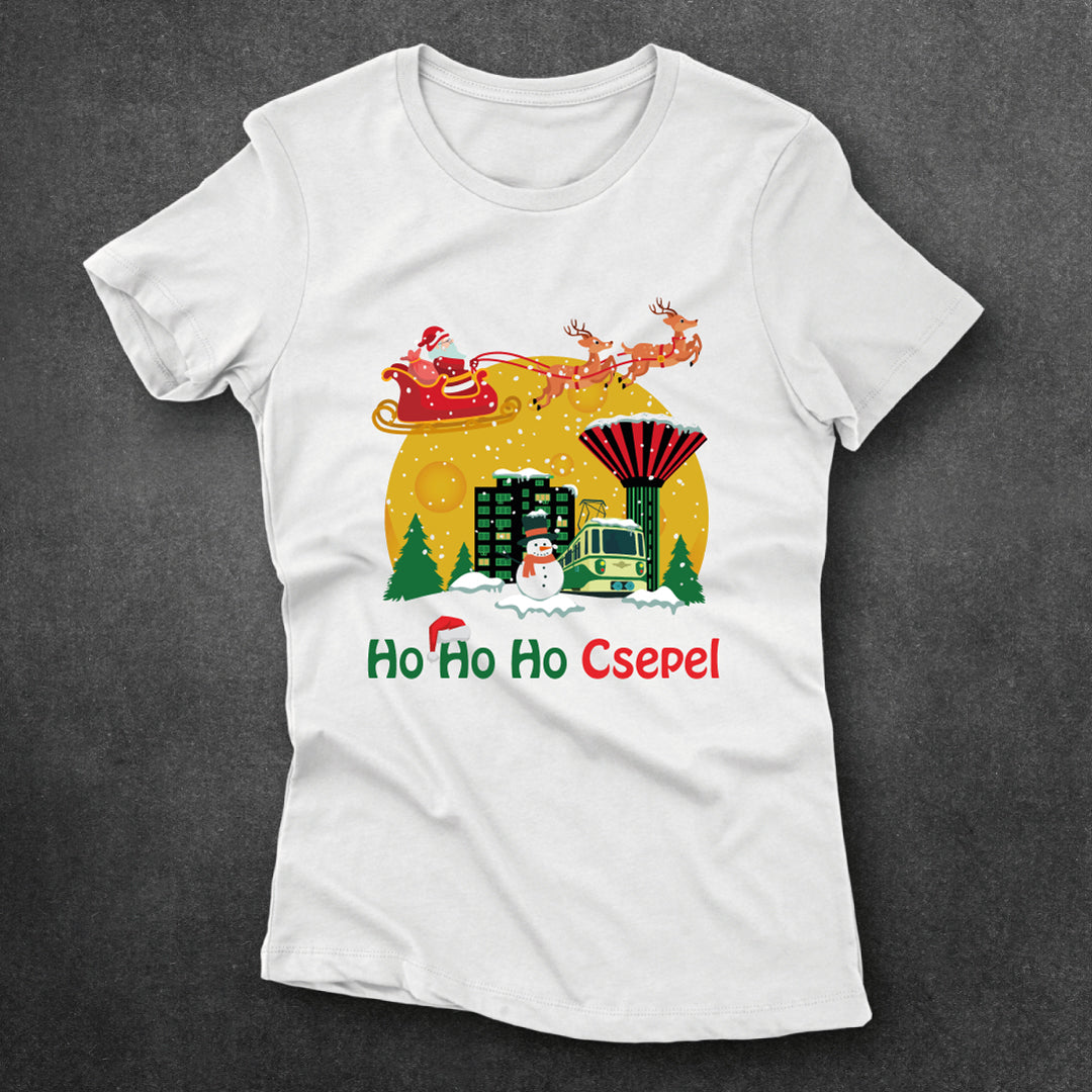 Ho Ho Ho Csepel - póló