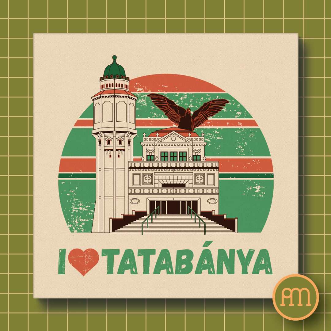 I love Tatabánya - falikép