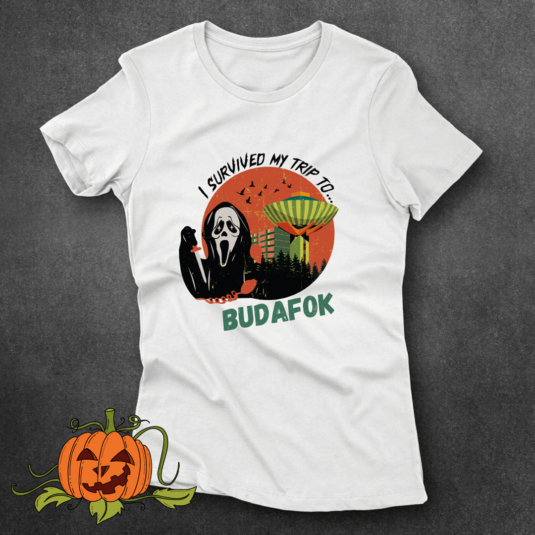 I survived my trip to Budafok - póló