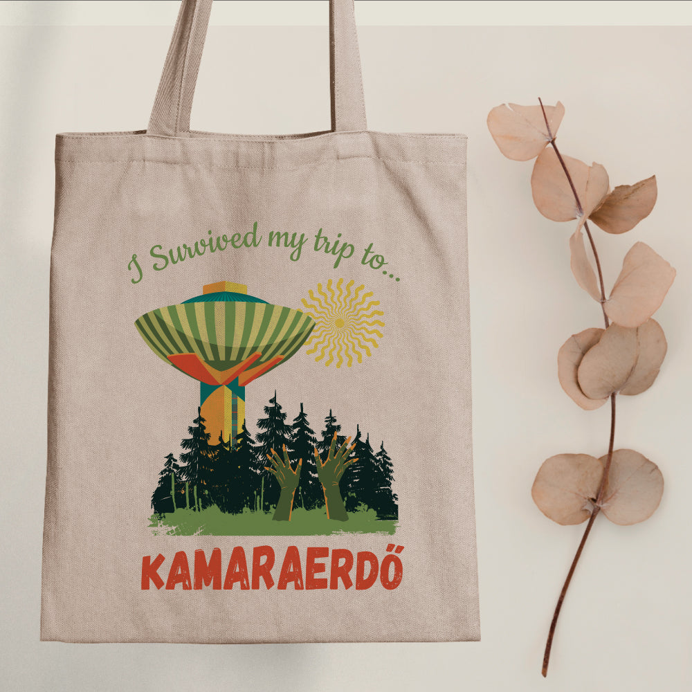 I survived my trip to Kamaraerdő - vászontáska
