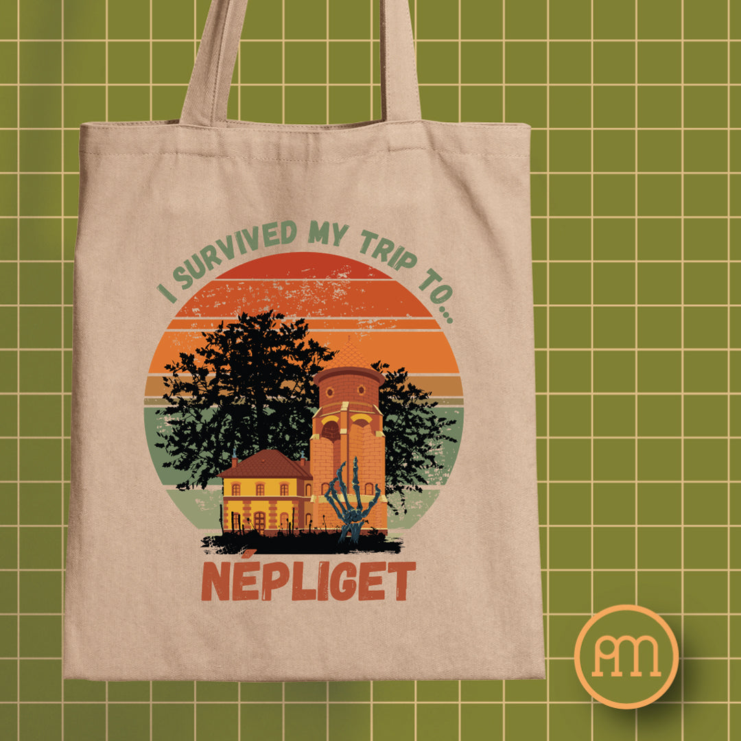 I survived my trip to Népliget - vászontáska