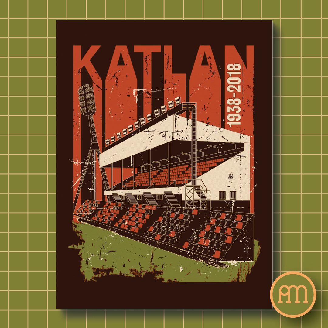 Katlan stadion - falikép