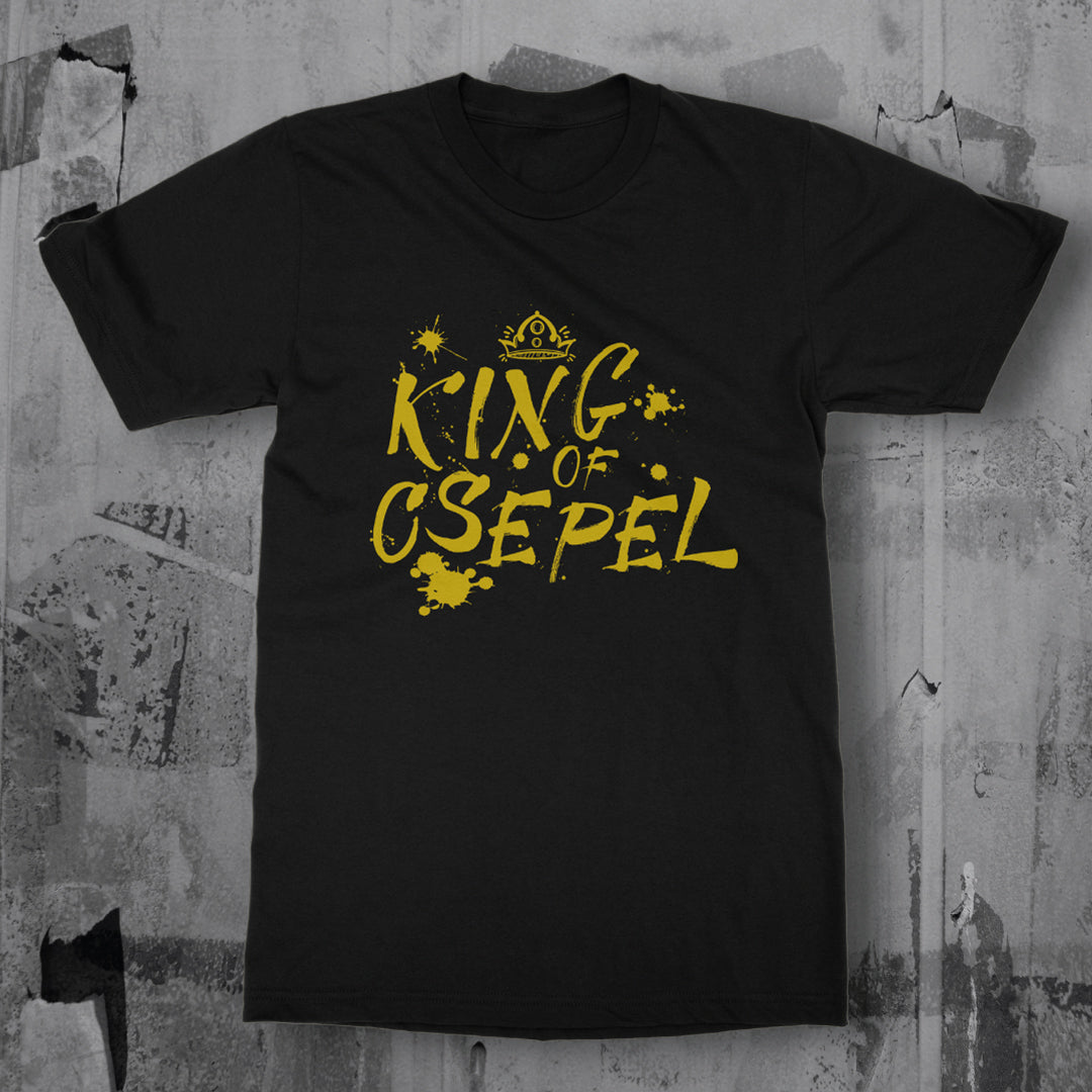 King of Csepel graffity - póló