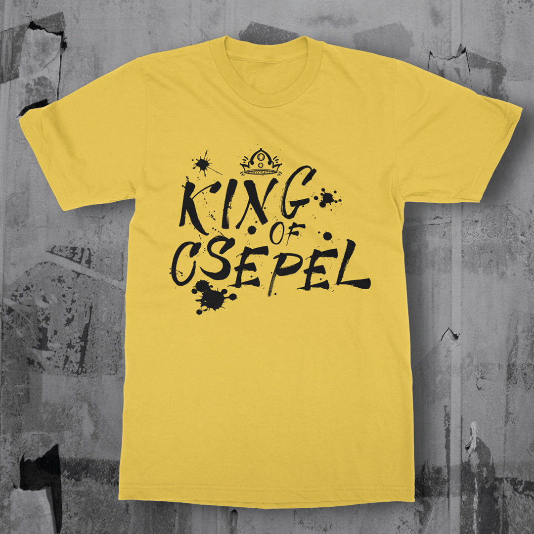 King of Csepel graffity - póló