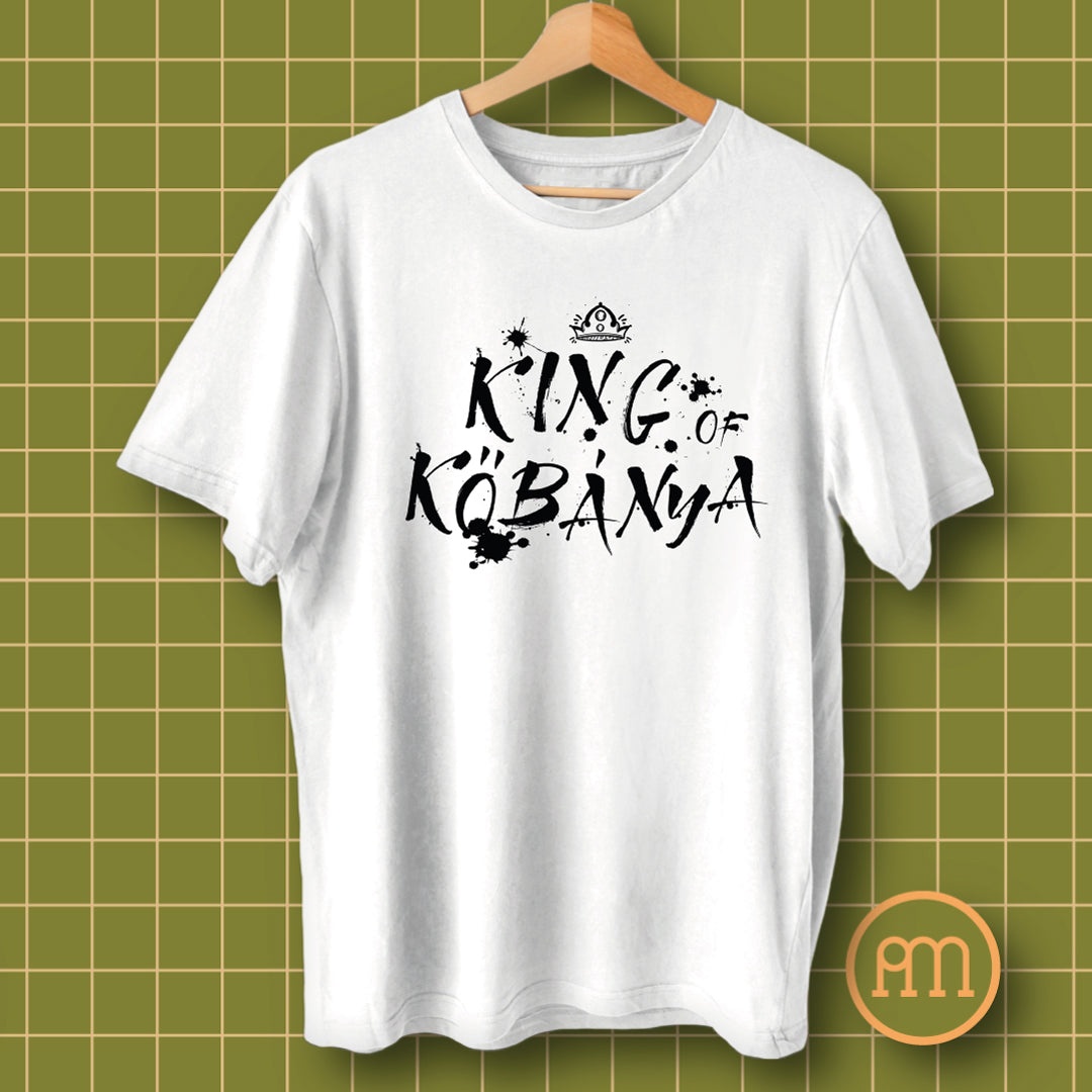 King of Kőbánya graffity - póló