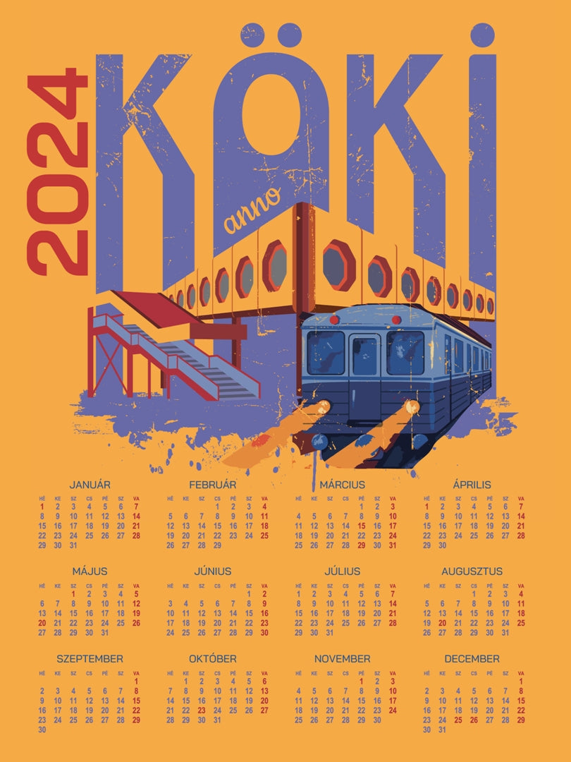 Köki Anno 2024 - falinaptár