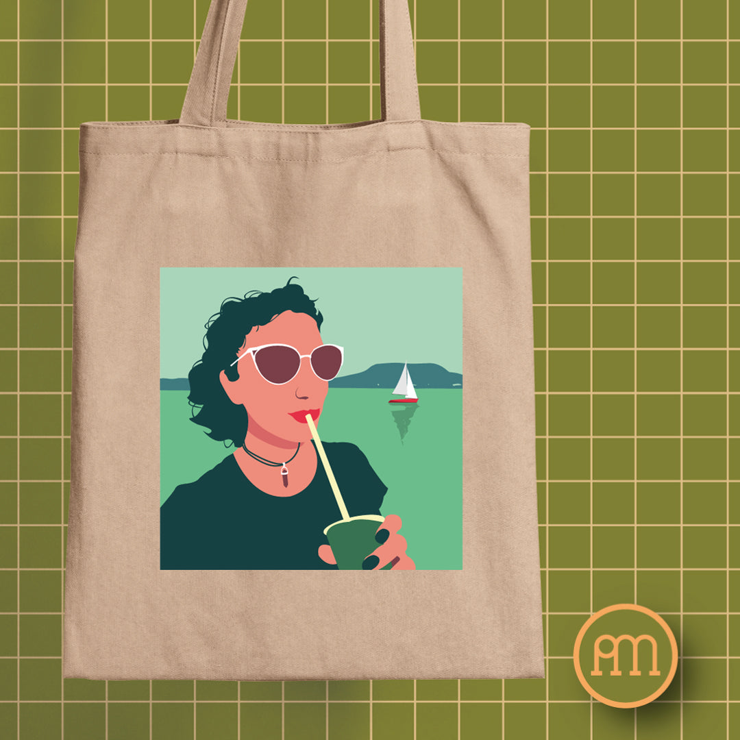 Koktél- vászontáska