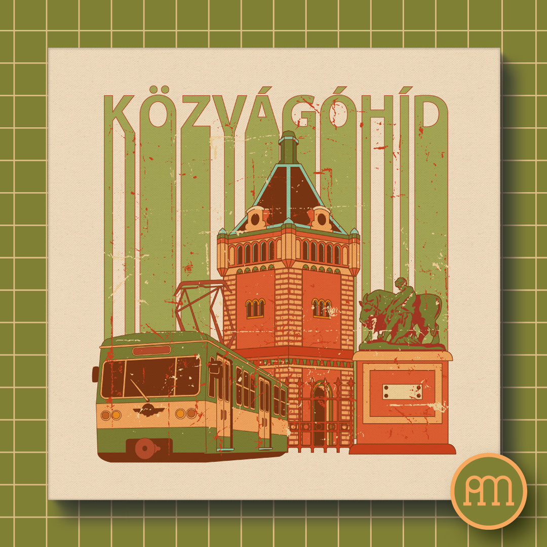 Közvágóhíd - falikép