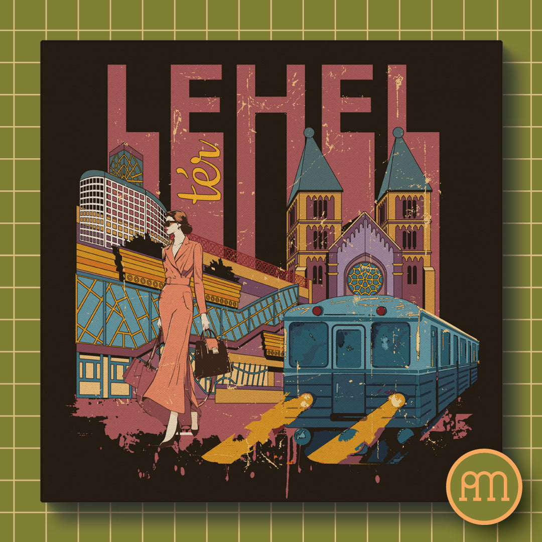Lehel tér - falikép