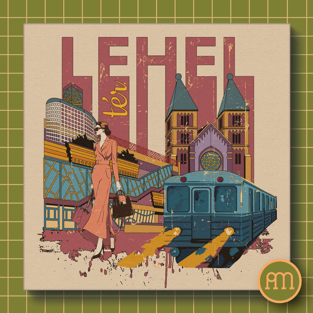 Lehel tér - falikép