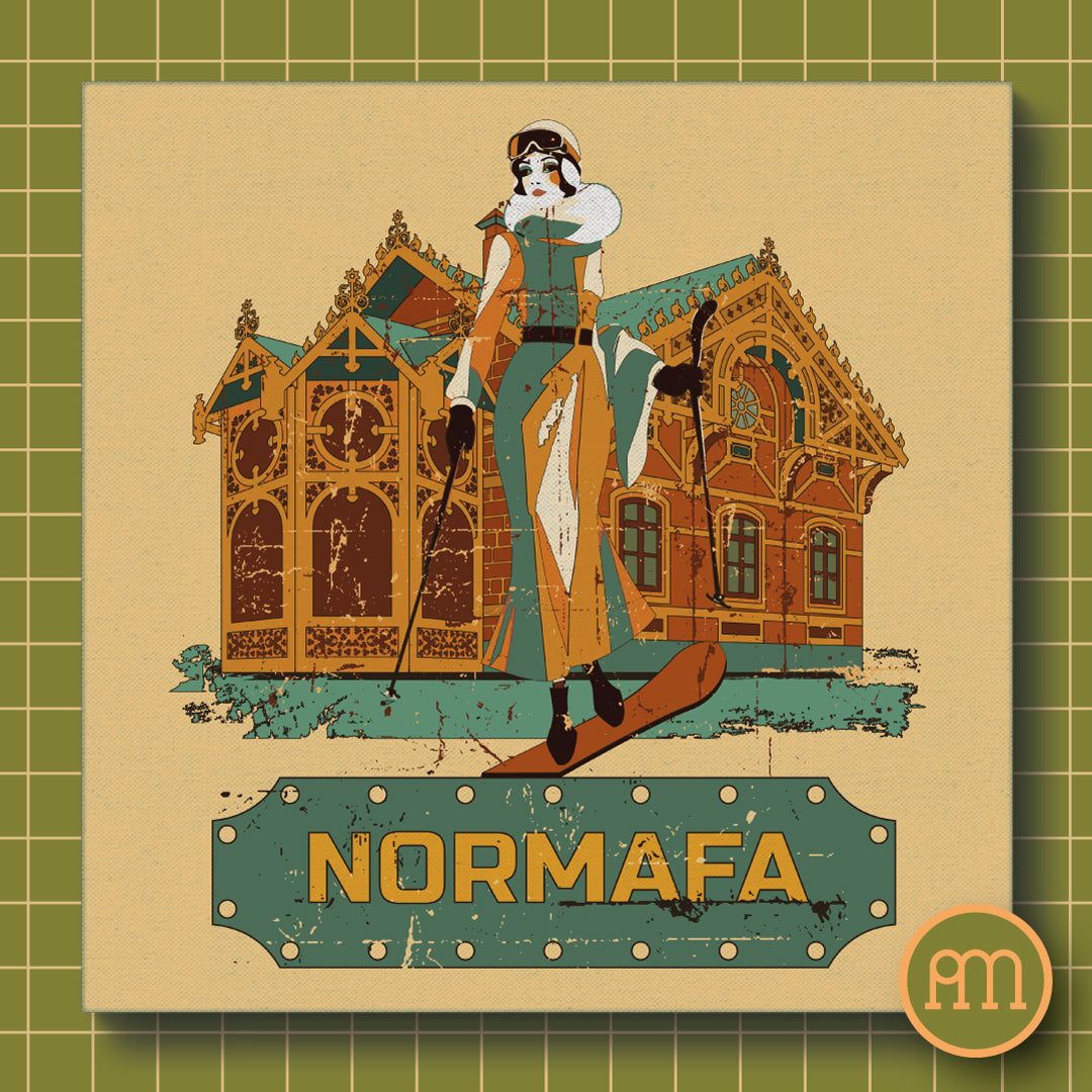 Normafa - falikép