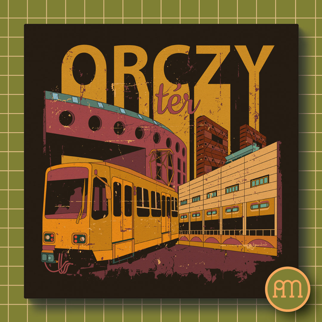 Orczy tér - falikép
