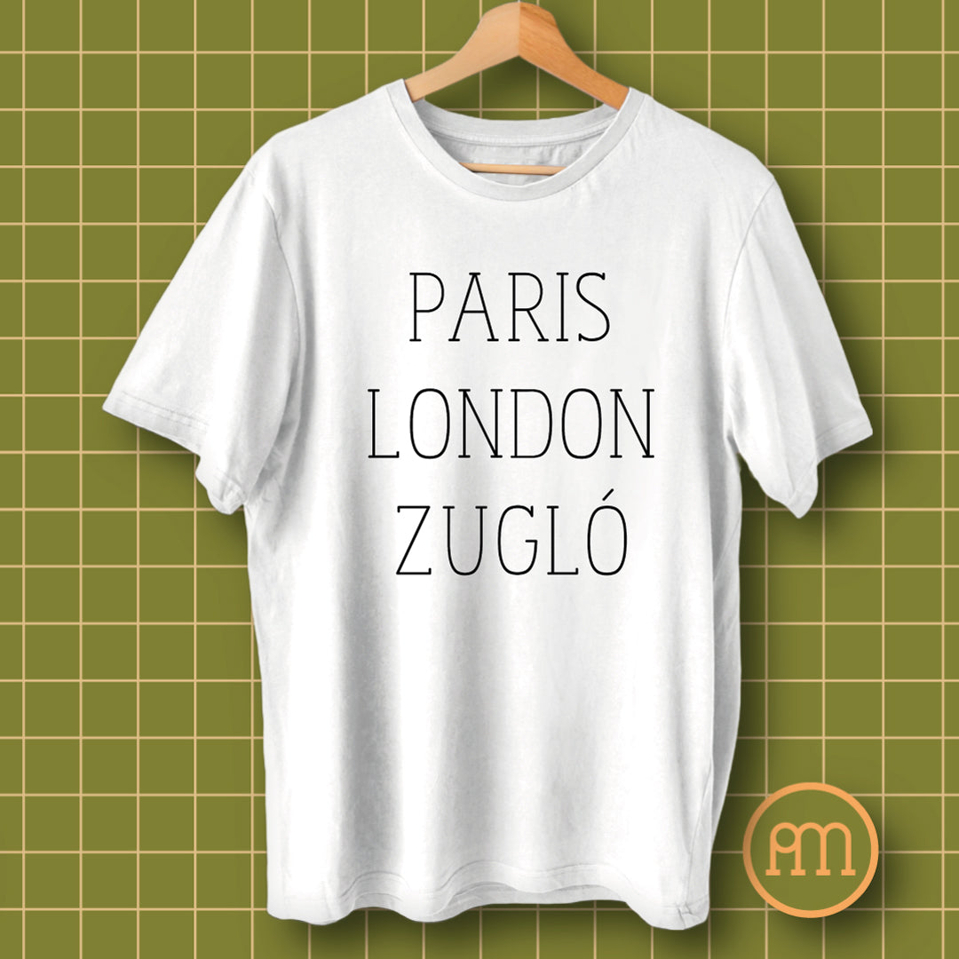 Paris London Zugló - póló