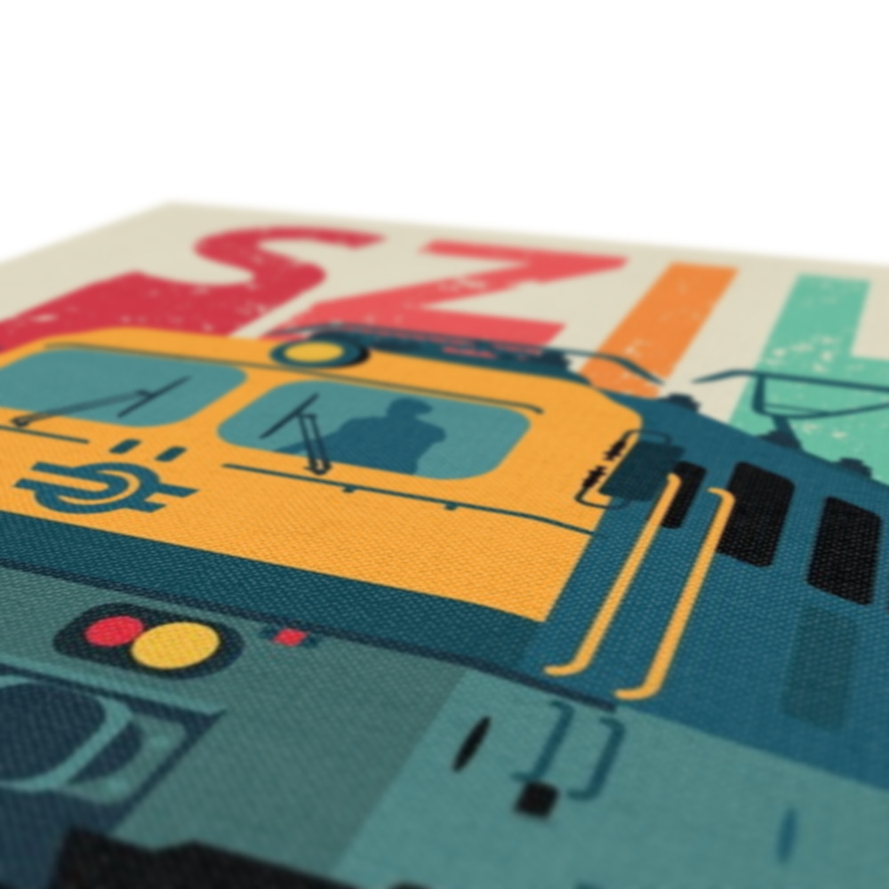 Retró Szili - vászonkép