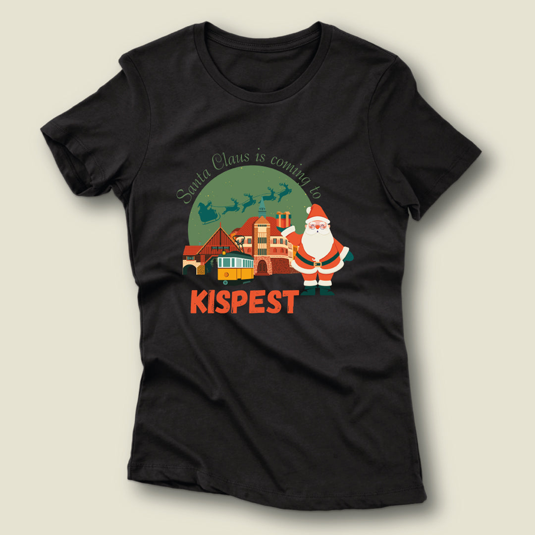 Santa Claus is coming to Kispest - póló