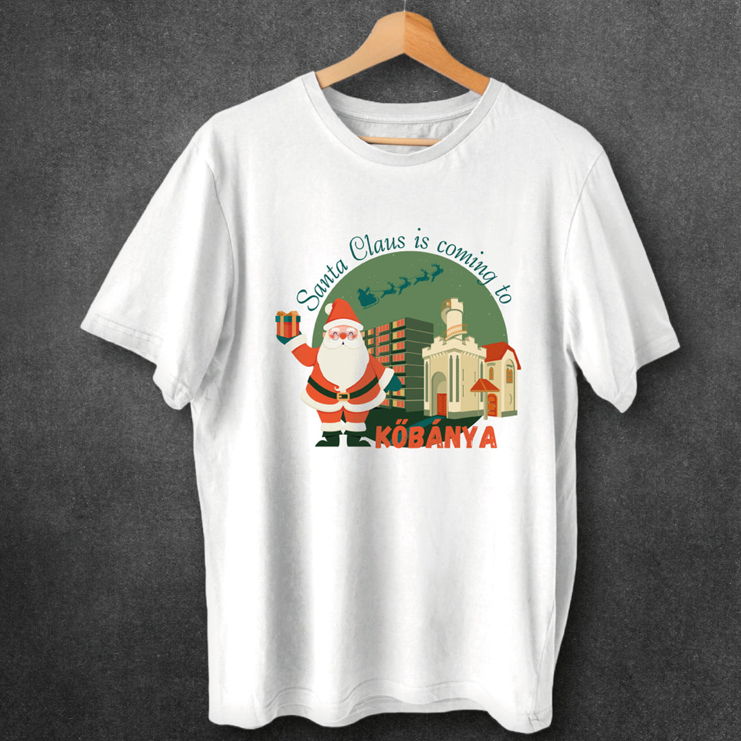 Santa Claus is coming to Kőbánya - póló