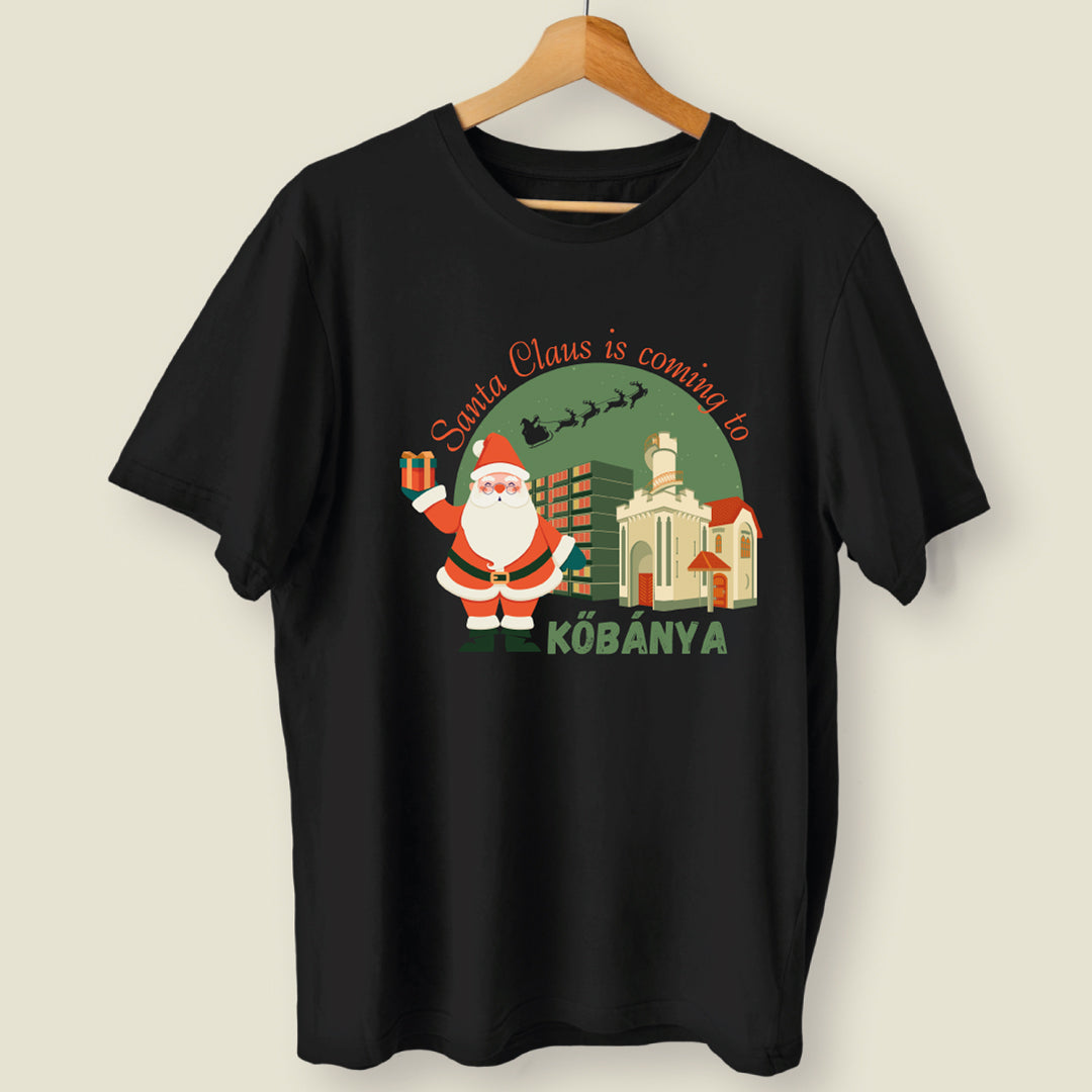 Santa Claus is coming to Kőbánya - póló