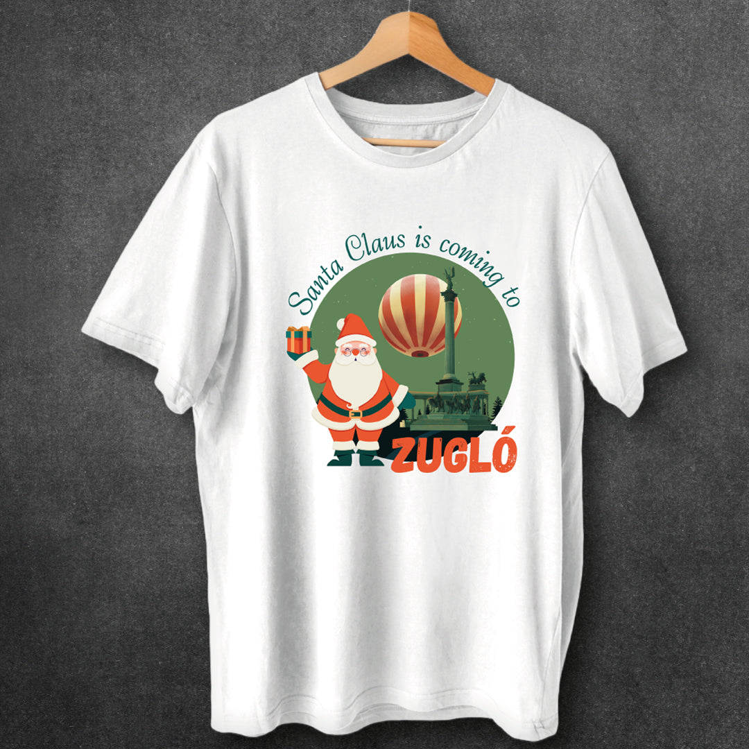 Santa Claus is coming to Zugló - póló