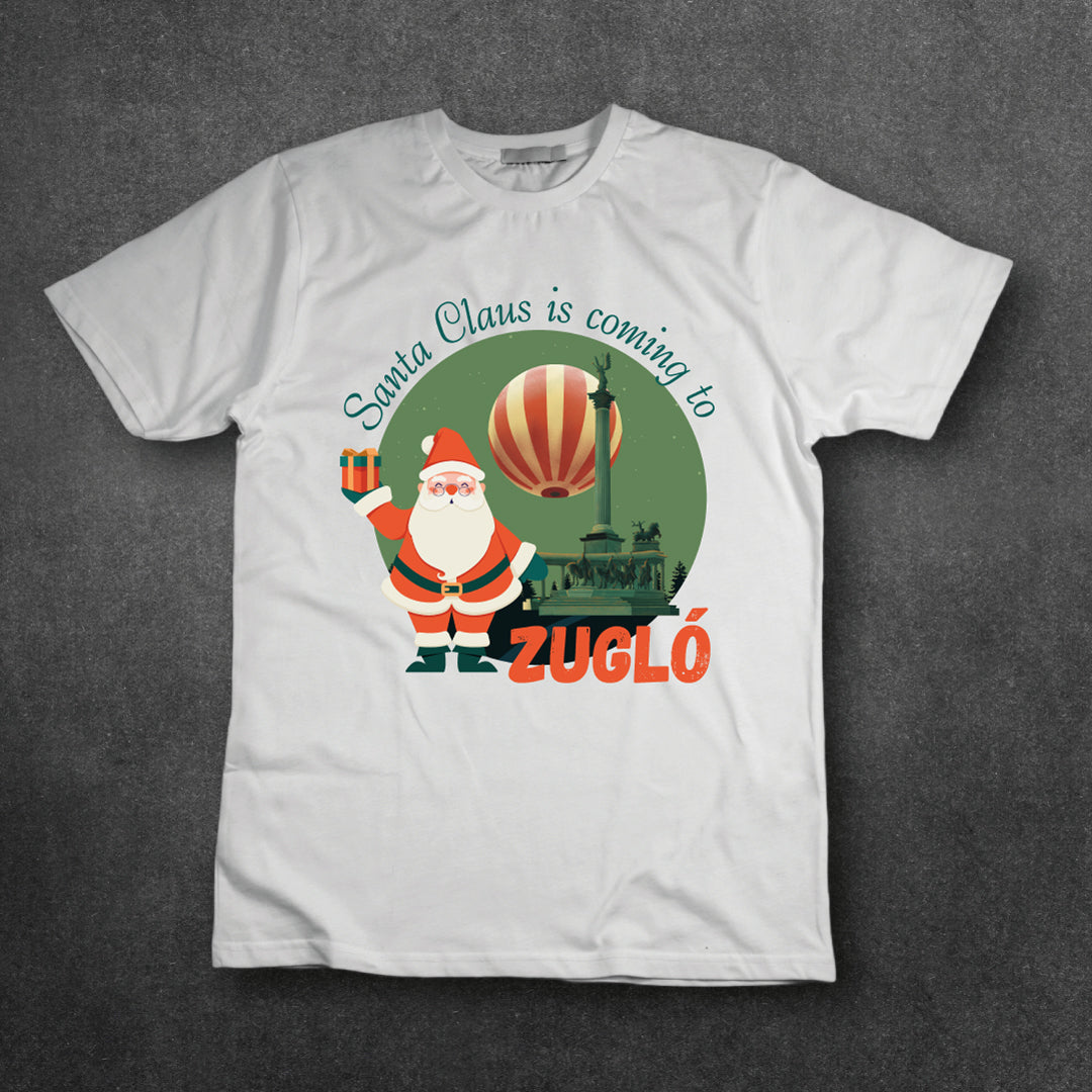Santa Claus is coming to Zugló - póló
