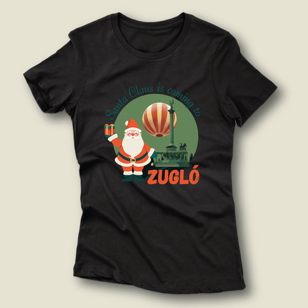Santa Claus is coming to Zugló - póló
