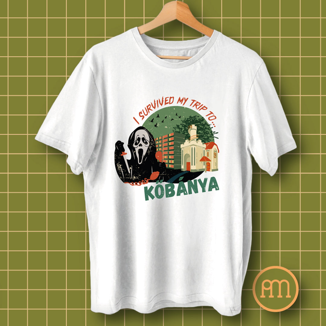 I survived my trip to Kőbánya - póló