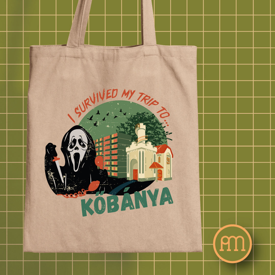 I survived my trip to Kőbánya - vászontáska