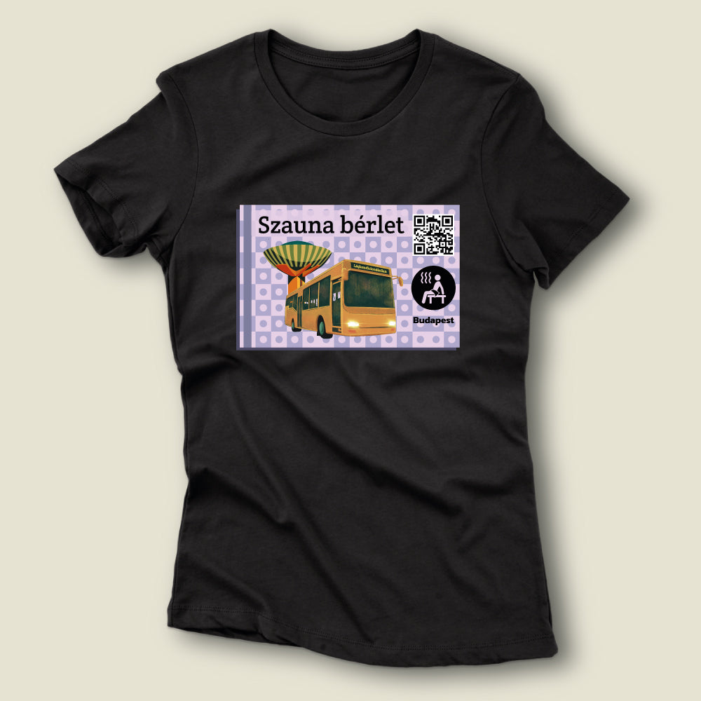 Szauna bérlet (Buszos) - póló