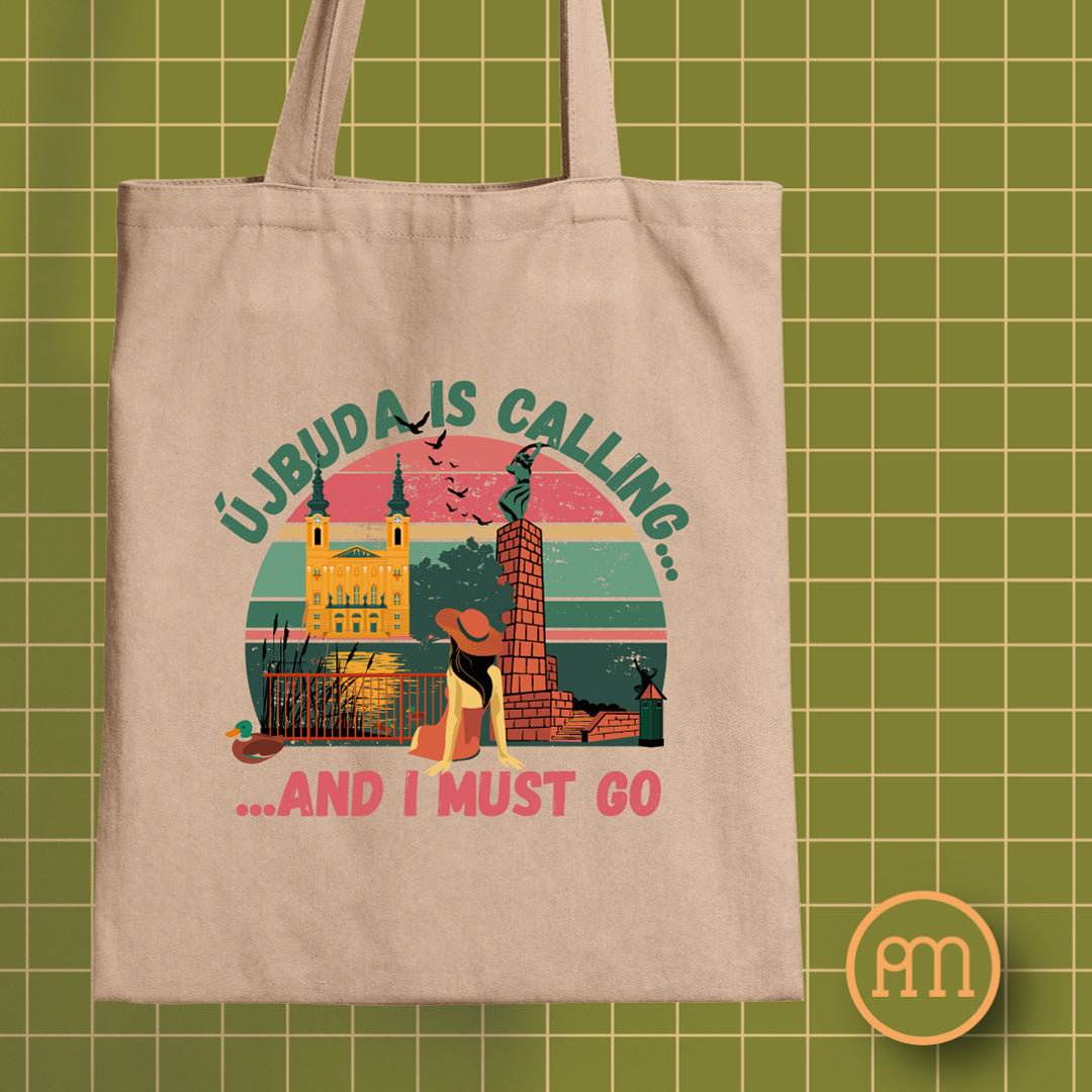 Újbuda is calling... - vászontáska
