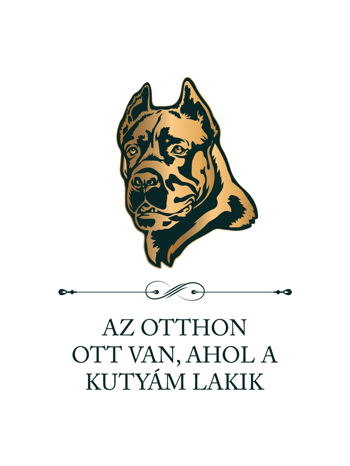 Cane corso - Az otthon ott van, ahol a kutyám lakik - póló