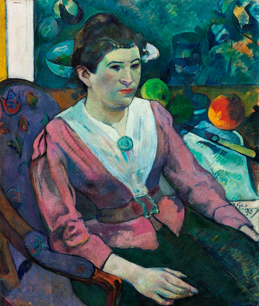 Paul Cézanne - Hölgy csendélettel
