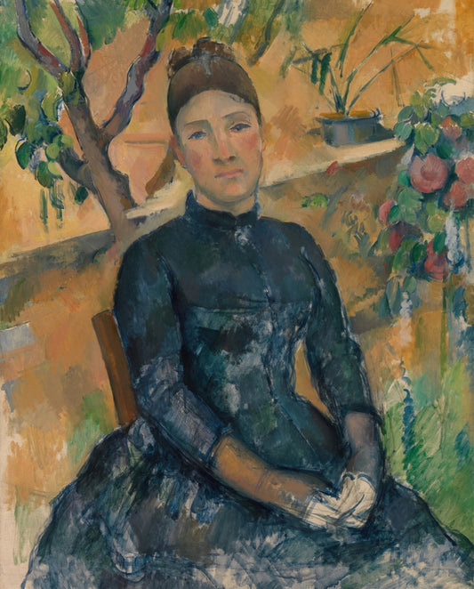 Paul Cézanne - Madame Cézanne a konzervatóriumban