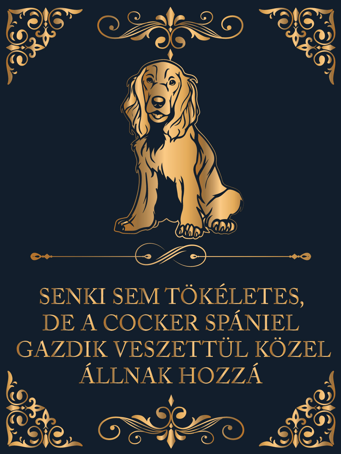 Tökéletes Cocker spániel gazdik