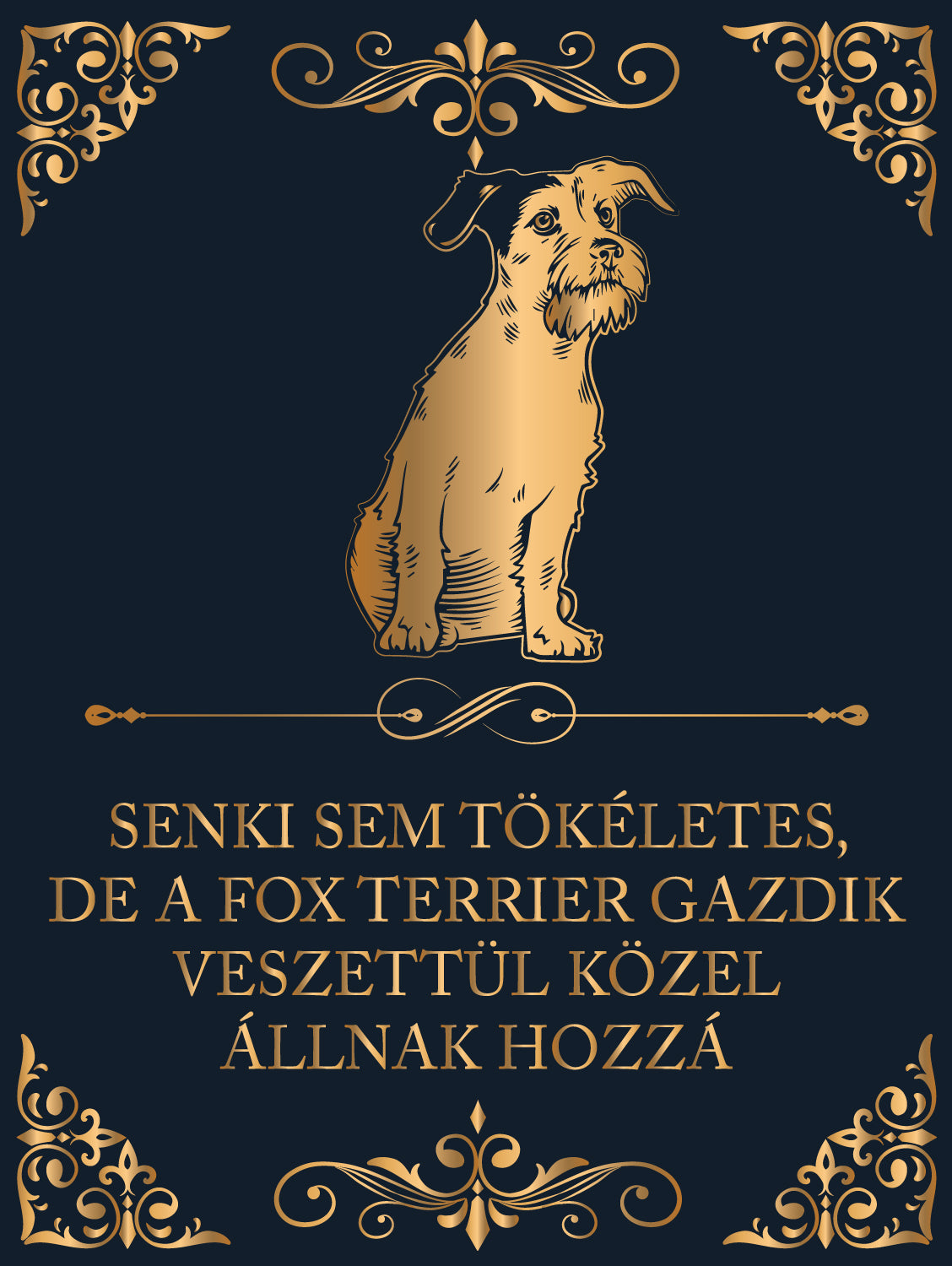 Tökéletes Fox terrier gazdik