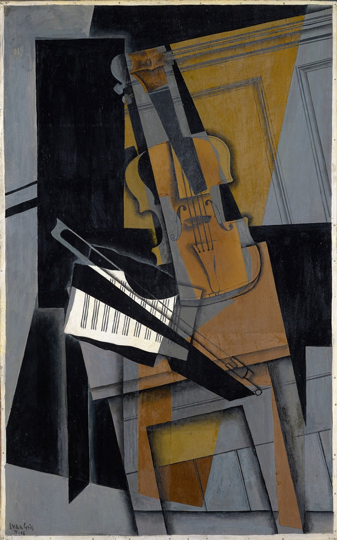 Juan Gris - A hegedű