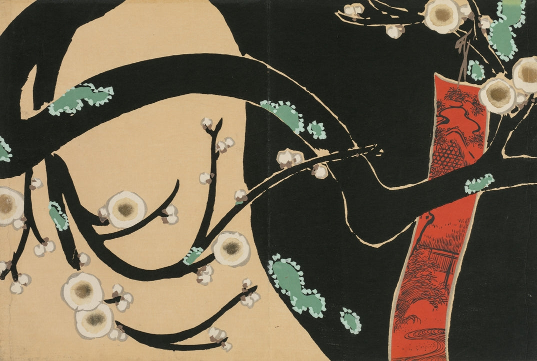 Kamisaka Sekka - Szilvafa
