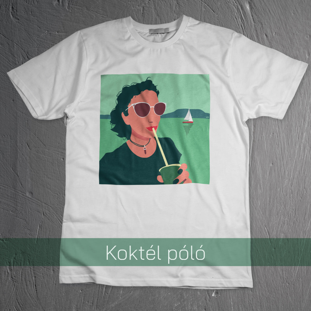 Koktél a Balcsin - póló