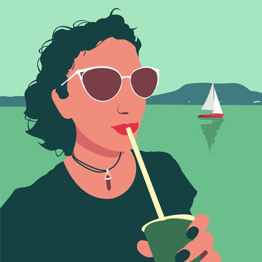 Koktélozás a Balatonon