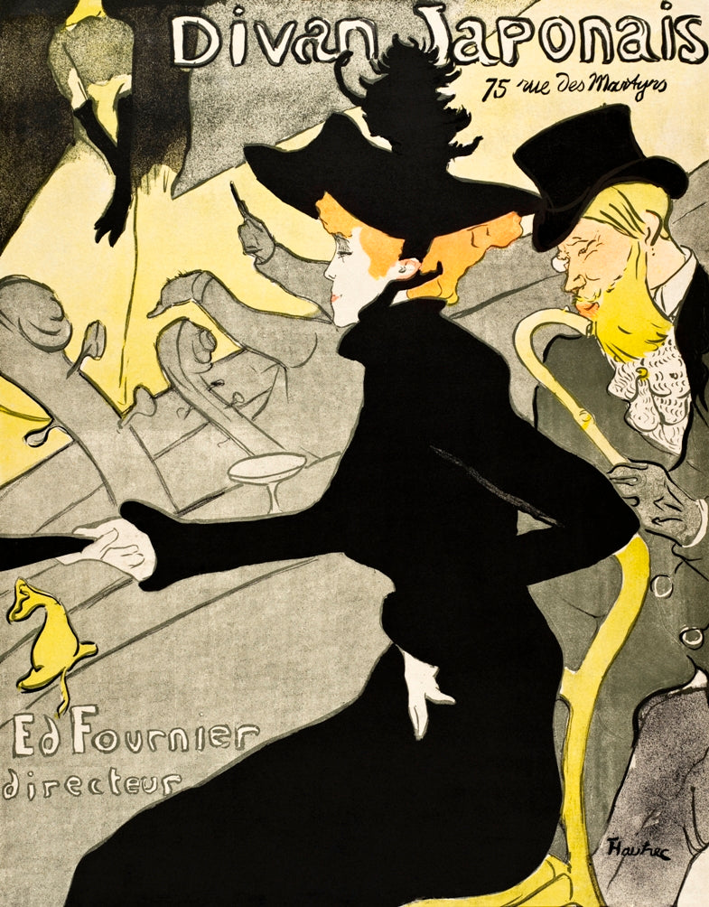 Toulouse-Lautrec - Divan Japonais
