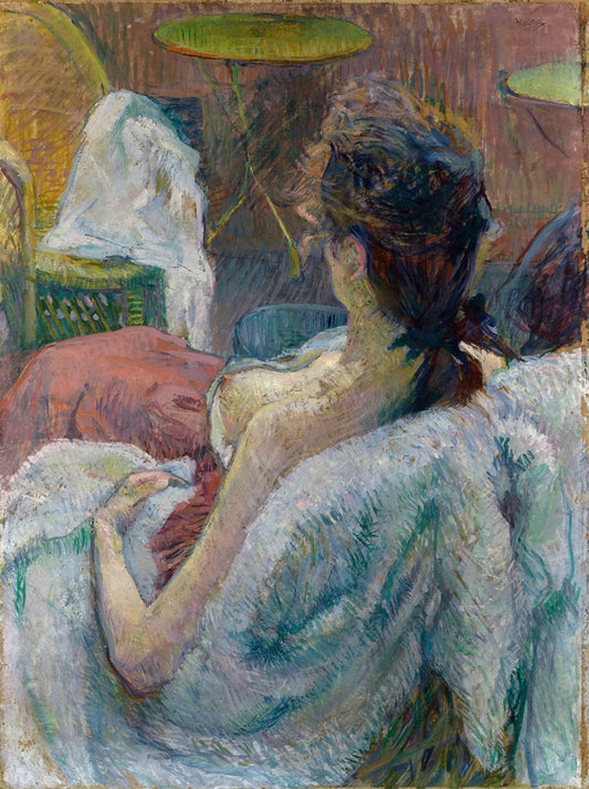 Toulouse-Lautrec - Pihenő akt