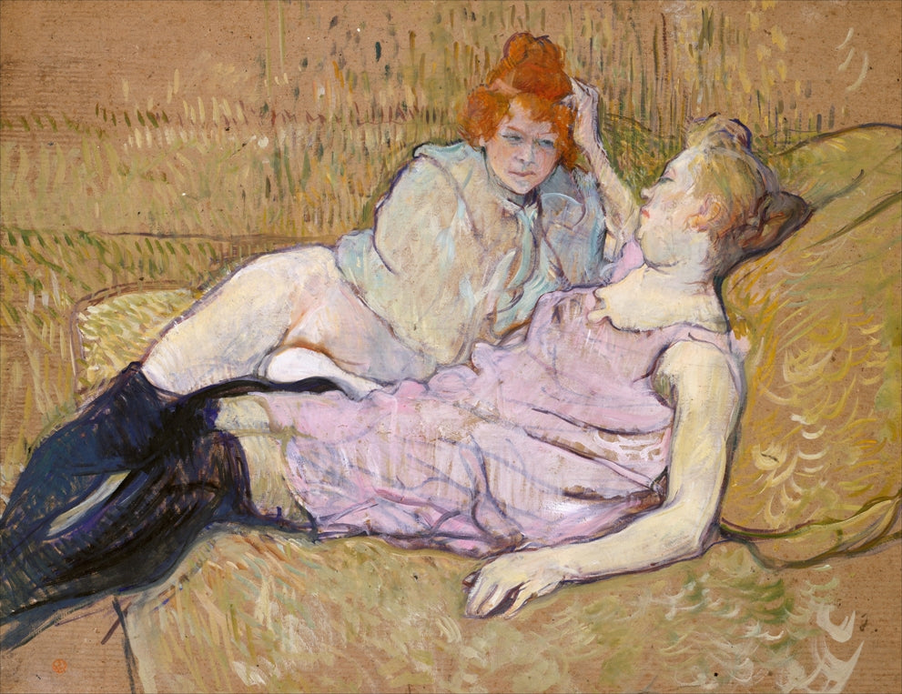 Toulouse-Lautrec - Prostik a kanapén
