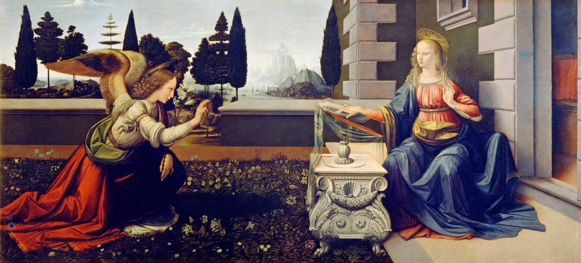 Leonardo da Vinci - Angyali üdvözlet